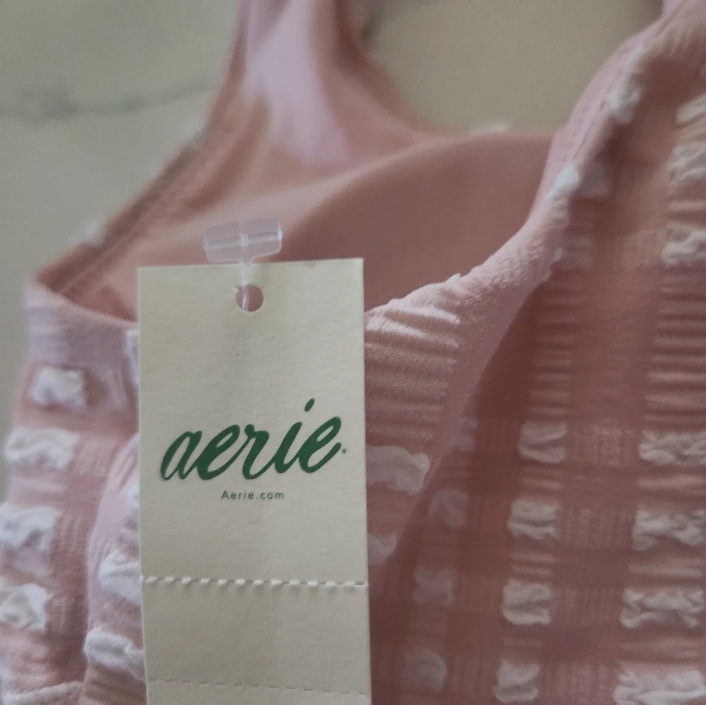 🆕️AERIE NWT Pink Large Bikini Top - Picture 4 of 12